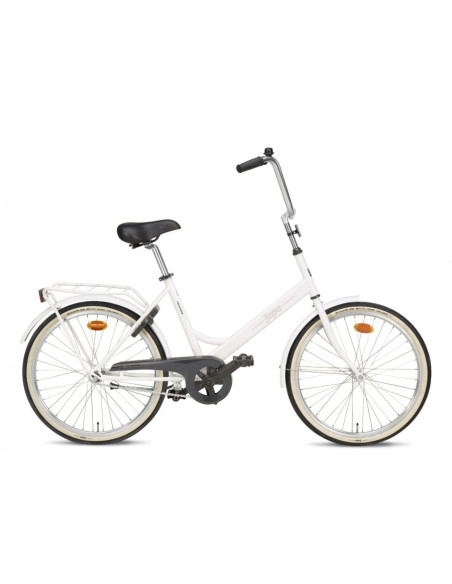 Vélo Helkama Jopo blanc - mono vitesse - rétropédalage
