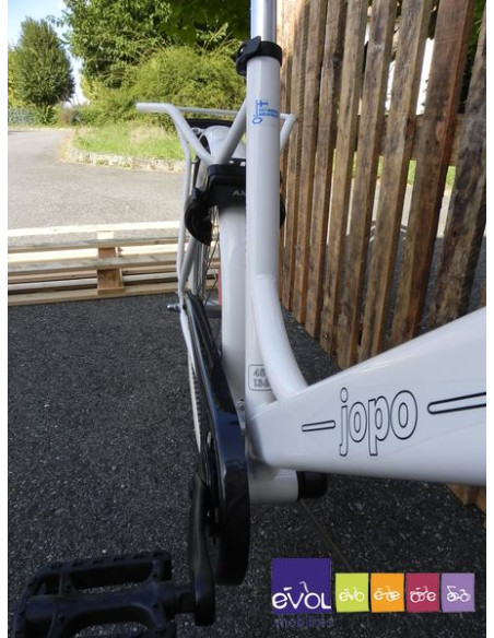 Vélo Helkama Jopo blanc - mono vitesse - rétropédalage
