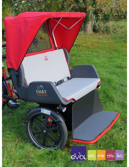 Triporteur Vélo Taxi / Pousse Pousse - Van Raam Chat Electrique Bonne Affaire