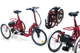 Tricycles pliants