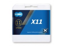 chaîne KMC X11 argent/noir